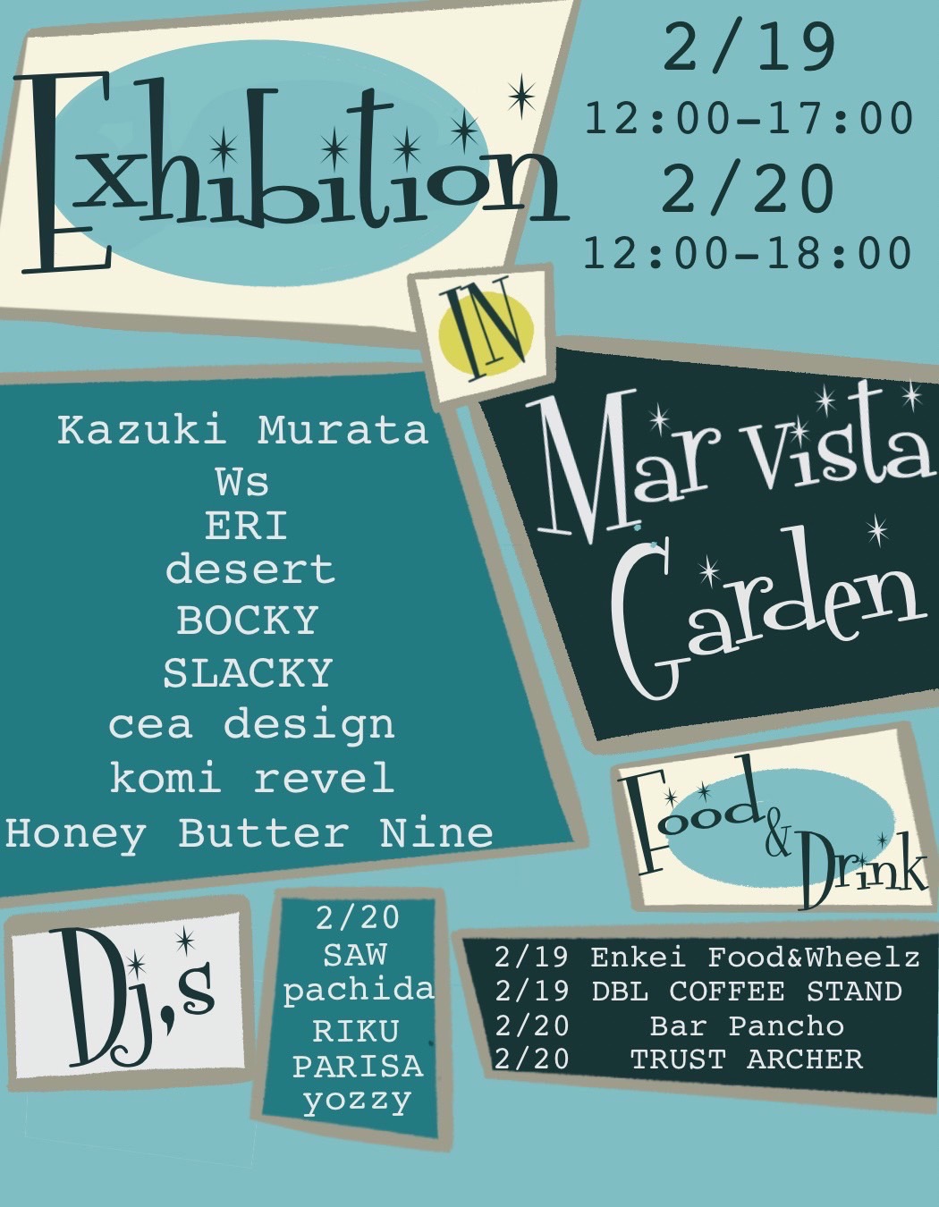 Exhibition in Marvista Garden
